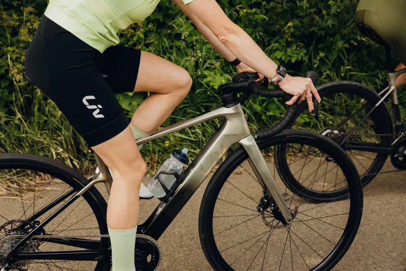 Liv Avail Advanced E+ Elite 2 E-Road Bike In Golden Haze-5